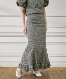 MIRO AMURETTE | gingham check skirt(スカート)