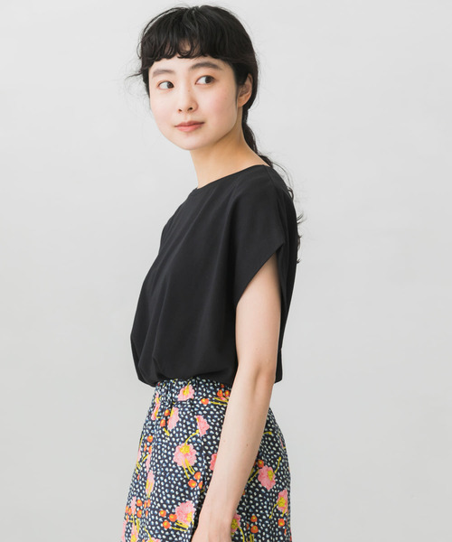 かぐれ（カグレ）の「ドライコットンノースリーブカットソー（T
