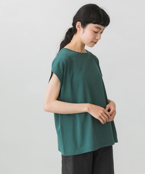 かぐれ（カグレ）の「ドライコットンノースリーブカットソー（T