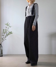 UNFIELD | 【2022 S/S New Arrival】ハイウェストサロペット(サロペット/オーバーオール)