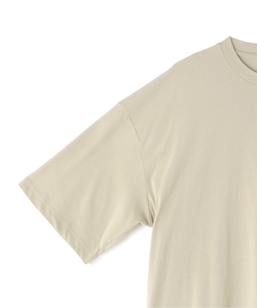 A4A(エーフォーエー)の「A4A(エーフォーエー) 強撚糸ラウンドポケット半袖Tシャツ(Tシャツ/カットソー・メンズ・ホワイト/ブラック/ベージュ/カーキ・M/L)」の18枚目の写真