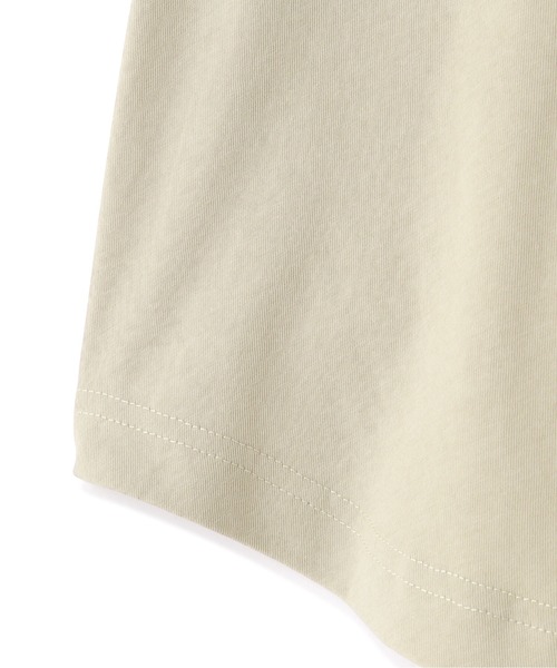 A4A(エーフォーエー)の「A4A(エーフォーエー) 強撚糸ラウンドポケット半袖Tシャツ(Tシャツ/カットソー・メンズ・ホワイト/ブラック/ベージュ/カーキ・M/L)」の19枚目の写真