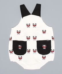ヒスミニ　テディ　刺繍サロペット　はち　Tシャツ Hysteric Mini Direct Web MY FIRST HYSTERIC しっぽ付ダルマ型