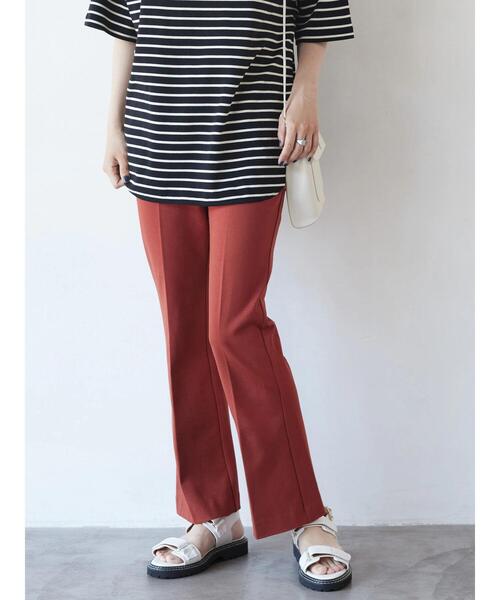 AMERICAN HOLIC（アメリカンホリック）の「美・美・美 ポンチフレアパンツ（その他パンツ・レディース・ブラック/ブラウン/ブルー/グリーン/テラコッタ・XS/L/S/M）」の22枚目の写真