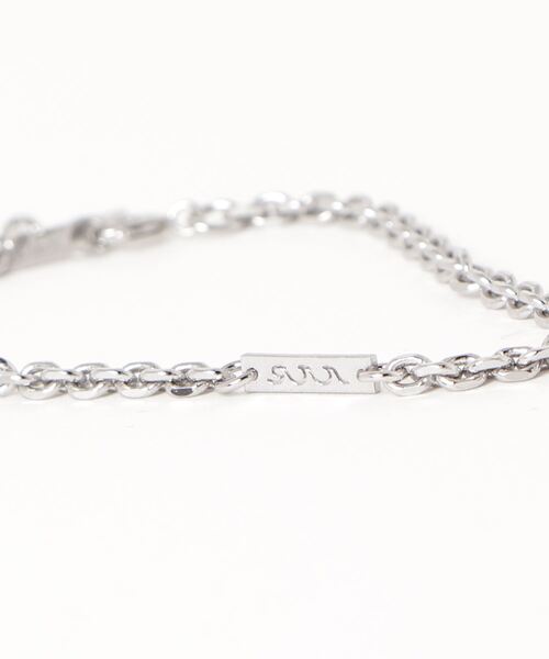 #Re:room（リルーム）の「SILVER925 ウエーブアイコンカットケーブルチェーンブレスレット（ブレスレット・メンズ・ゴールド/シルバー・FREE）」の12枚目の写真