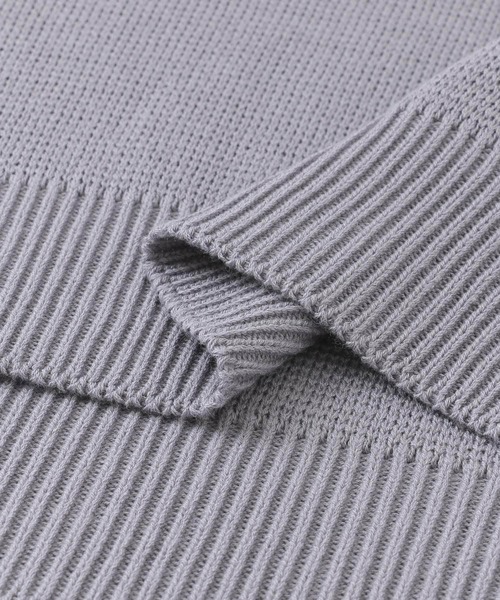 URBAN RESEARCH（アーバンリサーチ）の「ミラノリブクルーニットベスト（ベスト・メンズ・オフホワイト/ブラック/ライトグレー/グレー系その他・MEDIUM/LARGE/X-LARGE）」の18枚目の写真