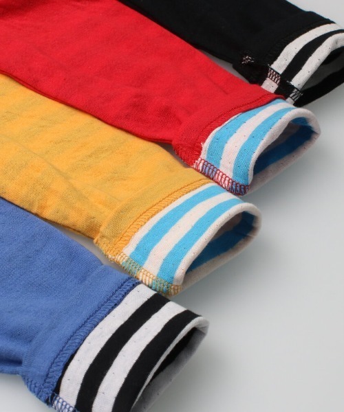 Moujonjon(ムージョンジョン)の「柄込アップリケ接結Tシャツ(Tシャツ/カットソー・キッズ・ブルー系その他/ロイヤルブルー/レッド/ブラック・110/80/90/130/100/120)」の9枚目の写真