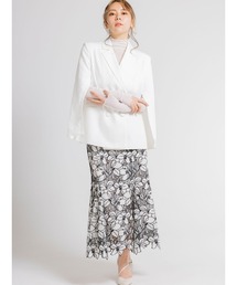 DURAS | カットワーク刺繍マーメイドスカート(スカート)