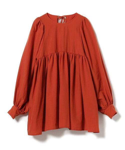 Ray BEAMS(レイビームス)の「MARMARI × Ray BEAMS / 別注 ミニ ワンピース(ワンピース・レディース・ブラック/オレンジ・ONE SIZE)」の7枚目の写真