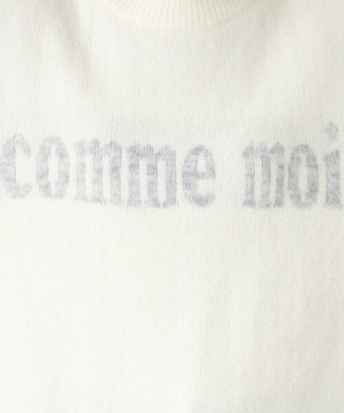 THE SHOP TK (ザ ショップ ティーケー )の「◆【洗える】クルーネックロゴニット(ニット/セーター・レディース・ダークグリーン/オフホワイト/サンドベージュ・12/13)」の17枚目の写真