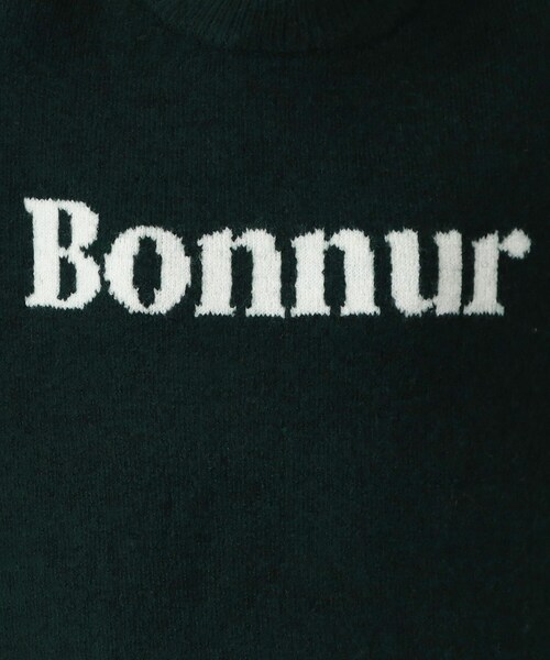 THE SHOP TK (ザ ショップ ティーケー )の「◆【洗える】クルーネックロゴニット(ニット/セーター・レディース・ダークグリーン/オフホワイト/サンドベージュ・12/13)」の21枚目の写真