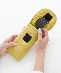 392 plusm（サンキューニプリュスエム）の「Quilting Gadget Case - check - 731863（ポーチ）」