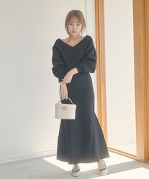 カシュクールニットセット