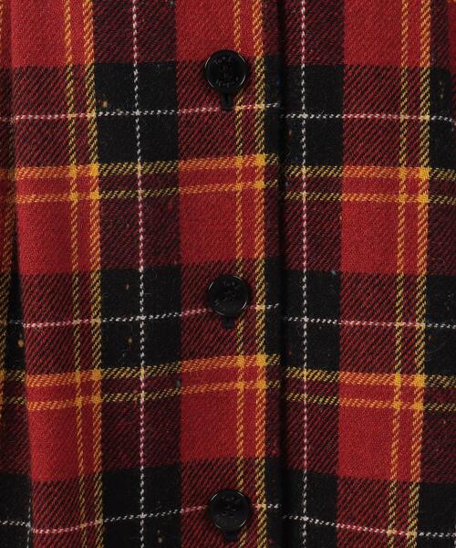 To b. by agnes b.（トゥービーバイアニエスベー）の「WT23 JUPE カラーネップチェックスカート（スカート・レディース・レッド・38/36/40）」の11枚目の写真