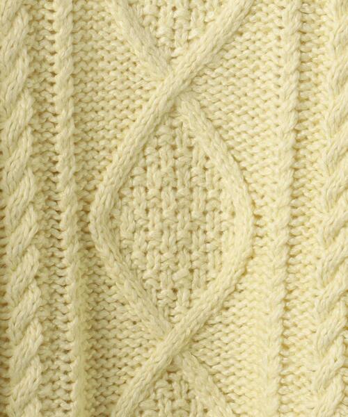 FOG ESSENTIALS(エフオージーエッセンシャルズ)の「<FEAR OF GOD ESSENTIALS> CABLE KNIT/ニット(ニット/セーター・メンズ・ブラック/オリーブ/クリーム・L/M/S)」の11枚目の写真