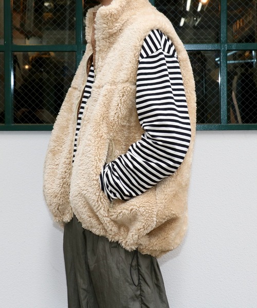 SUNNY SPORTS/サニースポーツ BIGGEST FLEECE VEST TYPE-1ビッゲスト