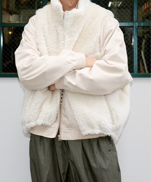 ★Spick&Span ★サニースポーツフリースベスト Spick&Span 【SUNNY SPORTS/サニースポーツ】フリースベスト