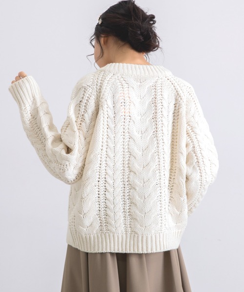 Dita Muaj.（ディータムアージュ）の「ケーブル編みウール混ニット