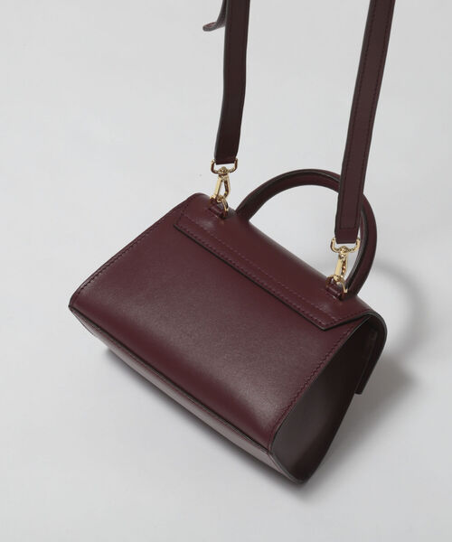 NOLLEY’S(ノーリーズ)の「【DeMellier/デメリエー】Nano Montreal(ハンドバッグ・レディース・ブラック/キャメル/ボルドー・FREE)」の7枚目の写真