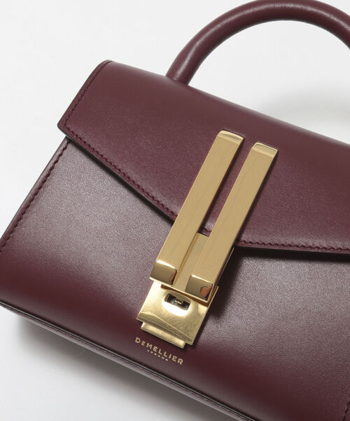NOLLEY’S(ノーリーズ)の「【DeMellier/デメリエー】Nano Montreal(ハンドバッグ・レディース・ブラック/キャメル/ボルドー・FREE)」の6枚目の写真