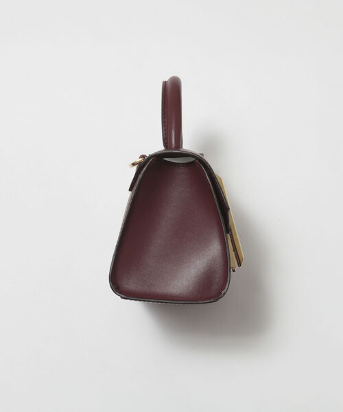 NOLLEY’S(ノーリーズ)の「【DeMellier/デメリエー】Nano Montreal(ハンドバッグ・レディース・ブラック/キャメル/ボルドー・FREE)」の5枚目の写真