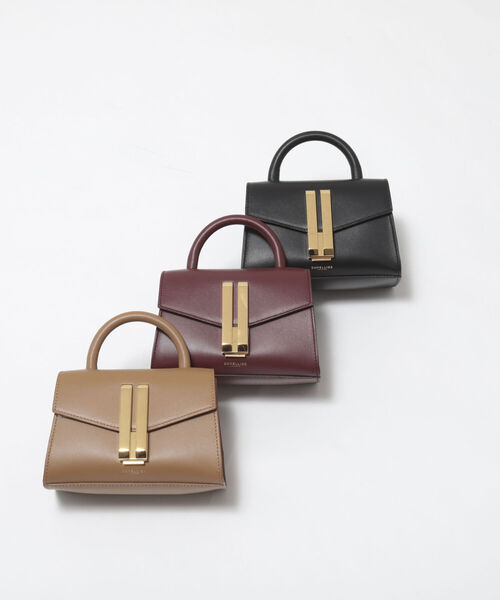 NOLLEY’S(ノーリーズ)の「【DeMellier/デメリエー】Nano Montreal(ハンドバッグ・レディース・ブラック/キャメル/ボルドー・FREE)」の10枚目の写真