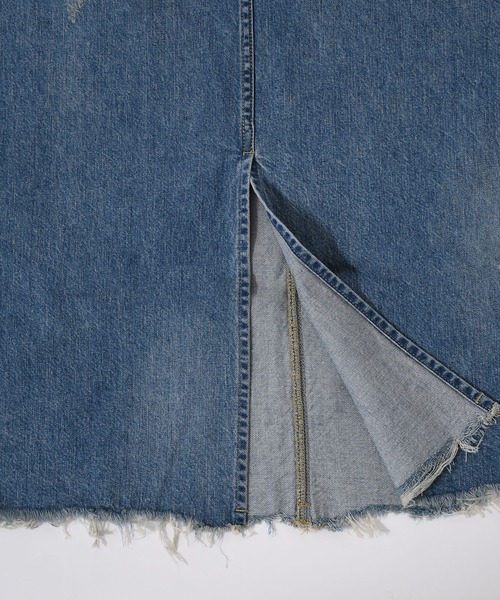 Johnbull(ジョンブル)の「10.5オンスハードワーカーデニムスカート(デニムスカート・レディース・インディゴブルー・SMALL/MEDIUM)」の12枚目の写真