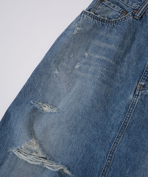 Johnbull(ジョンブル)の「10.5オンスハードワーカーデニムスカート(デニムスカート・レディース・インディゴブルー・SMALL/MEDIUM)」の13枚目の写真