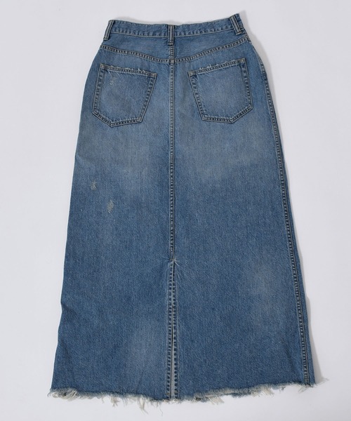 Johnbull(ジョンブル)の「10.5オンスハードワーカーデニムスカート(デニムスカート・レディース・インディゴブルー・SMALL/MEDIUM)」の7枚目の写真