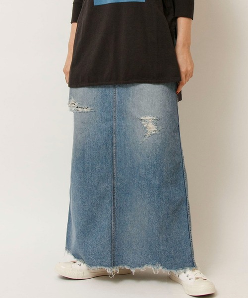 Johnbull(ジョンブル)の「10.5オンスハードワーカーデニムスカート(デニムスカート・レディース・インディゴブルー・SMALL/MEDIUM)」の17枚目の写真