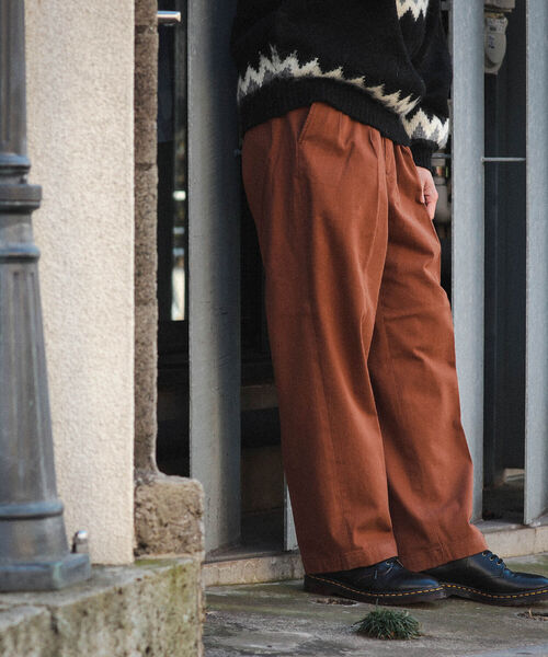 BEAMS(ビームス)の「BEAMS / カルゼ 2プリーツ チノパンツ(スラックス・メンズ・ライトブラウン/ブラック/ブルー系その他2・S/M/L/XL)」の9枚目の写真