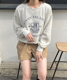 LE MORE | カレッジロゴスウェット(スウェット)