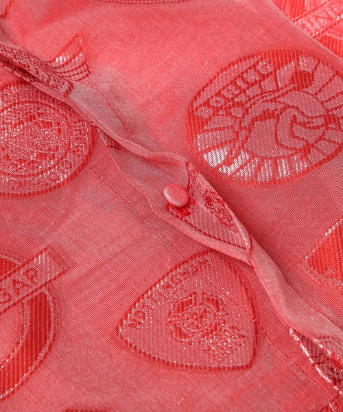 BELPER(ベルパー)の「MANY PATCH BLOUSE(シャツ/ブラウス・レディース・ブルー系その他/レッド・FREE)」の5枚目の写真