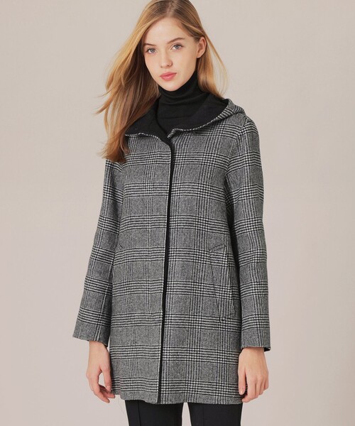 MACKINTOSH LONDON（マッキントッシュ ロンドン）の「【CHRYSTON/クリストン】リバーウールコート（その他アウター・レディース・ブラック/ネイビー・38/40）」の2枚目の写真