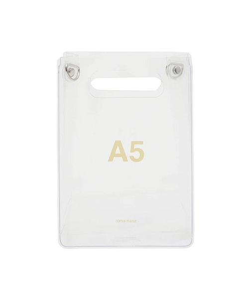 NaNa-NaNa（ナナナナ）の「nana-nana/ナナナナ A5 PVC クリアバック（ショルダーバッグ・メンズ・ブルー/クリア/ブラック・FREE）」の14枚目の写真
