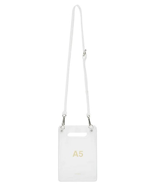 NaNa-NaNa（ナナナナ）の「nana-nana/ナナナナ A5 PVC クリアバック（ショルダーバッグ・メンズ・ブルー/クリア/ブラック・FREE）」の16枚目の写真