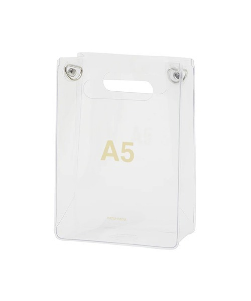 NaNa-NaNa（ナナナナ）の「nana-nana/ナナナナ A5 PVC クリアバック（ショルダーバッグ・メンズ・ブルー/クリア/ブラック・FREE）」の15枚目の写真