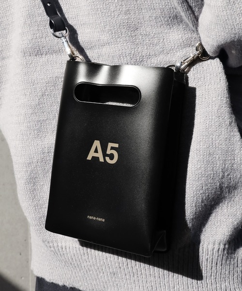 NaNa-NaNa（ナナナナ）の「nana-nana/ナナナナ A5 PVC クリアバック（ショルダーバッグ・メンズ・ブルー/クリア/ブラック・FREE）」の21枚目の写真