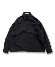natto | 【ユニセックスアイテム】loose silhouette nylon shirt / "シーズンレスアイテム" ルーズシルエットナイロンシャツ(シャツ/ブラウス)