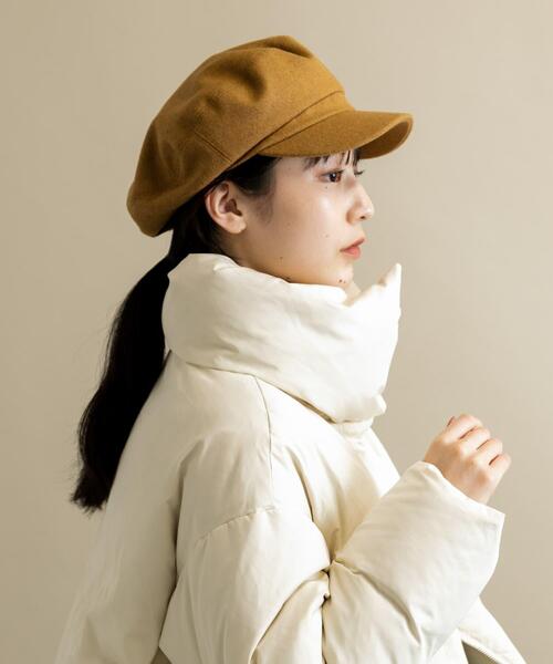 セール】ウールキャスケット（キャスケット）｜SMELLY（スメリー）の