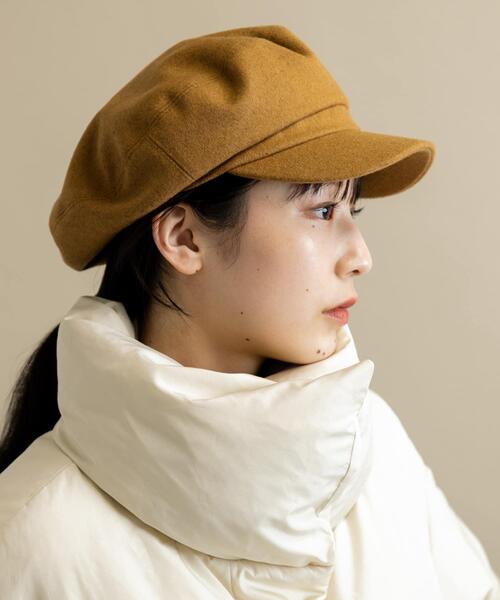 セール】ウールキャスケット（キャスケット）｜SMELLY（スメリー）の