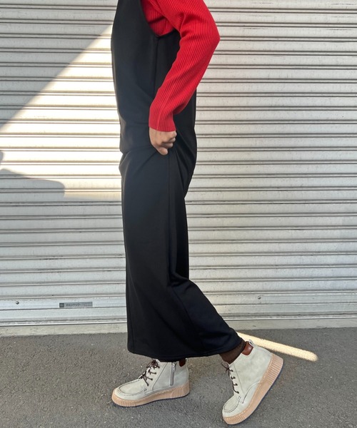 Sugar Sugar(シュガーシュガー)の「【SUGAR SUGAR シュガーシュガー】レースアップワークブーツ(ブーツ・レディース・ベージュ/ネイビー/グレー/イエロー/ワイン・S/M/L/LL)」の1枚目の写真