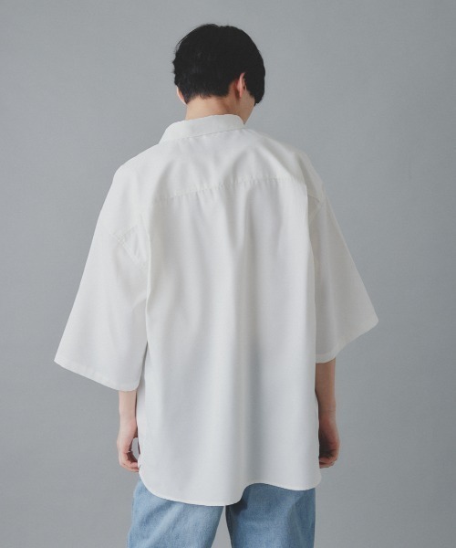 EDEL(エーデル)の「EDEL - リラックスオーバーサイズシャツ(シャツ/ブラウス・メンズ・ホワイト/ブラック・MEDIUM/LARGE)」の10枚目の写真