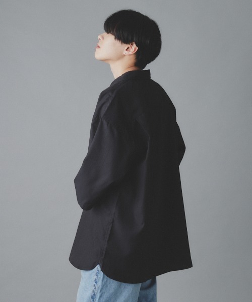 EDEL(エーデル)の「EDEL - リラックスオーバーサイズシャツ(シャツ/ブラウス・メンズ・ホワイト/ブラック・MEDIUM/LARGE)」の15枚目の写真