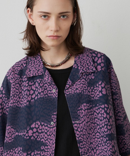 AIVER（アイバー）の「AIVER　かすれレオパードオープンカラーシャツ（シャツ/ブラウス・メンズ・ライトブルー/ブラック/ネイビー・SMALL/MEDIUM/LARGE）」の19枚目の写真