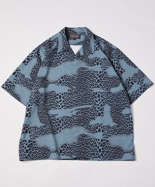 AiE レオパード シャツジャケット AiE レオパード シャツジャケット TOKYO 23 Leopard Open Collar