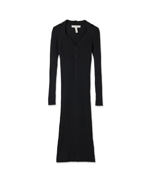 Guess（ゲス）の「Gabrielle Dress Sweater（ニット/セーター・レディース・ブラック/ベージュ・X-SMALL/SMALL/MEDIUM）」の2枚目の写真