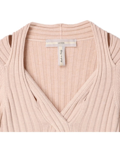 Guess（ゲス）の「Gabrielle Dress Sweater（ニット/セーター・レディース・ブラック/ベージュ・X-SMALL/SMALL/MEDIUM）」の11枚目の写真