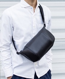 ZARIO（ザリオ）の「本革シンプルメンズミニボディバッグ（ボディバッグ/ウエストポーチ）」