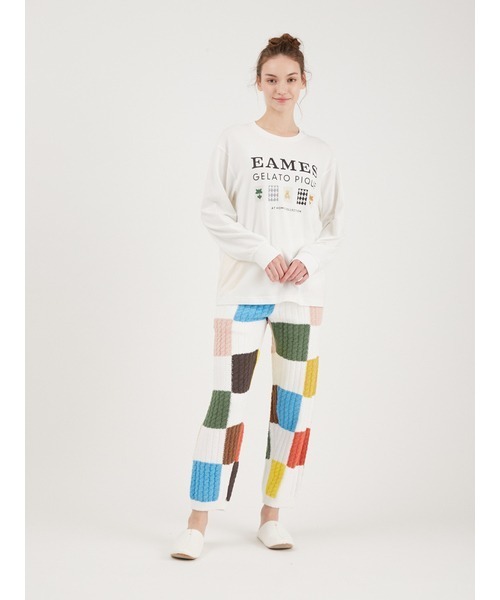 EAMES ジェラピケ　エアモコチェックパーカー　セット EAMES ジェラピケ エアモコチェックパーカー セット